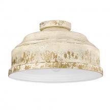  0806-FM AI - Keating Flush Mount in Antique Ivory